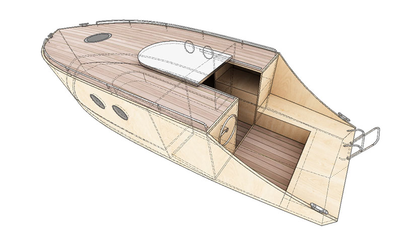 návrh lodě, rekonstrukce jachty, luxusní jachta