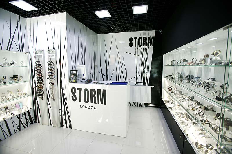  PRODEJNA STORM LONDON / Návrh a realizace interiéru prodejny hodinek a šperků na Příkopech (Praha, Czech Republic) 