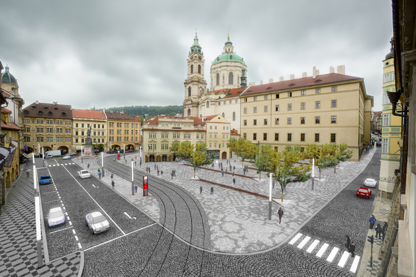  SOUTĚŽ NA REVITALIZACI MALOSTRANSKÉHO NÁMĚSTÍ / (Praha) Předmětem soutěže bylo zhotovení ideového architektonicko-urbanistického návrhu revitalizace Malostranského náměstí. Cílem revitalizace náměstí je vytvořit veřejné prostranství reprezentativního a pobytového charakteru, které by odpovídalo jeho významu jako jednoho z nejvýznamnějších náměstí Prahy, jehož součástí může být i parkování v míře, která bude s tímto charakterem v souladu 