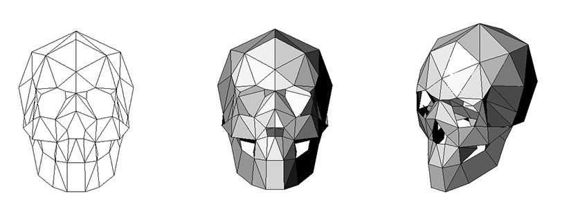 paper skull diy skull lebka_01